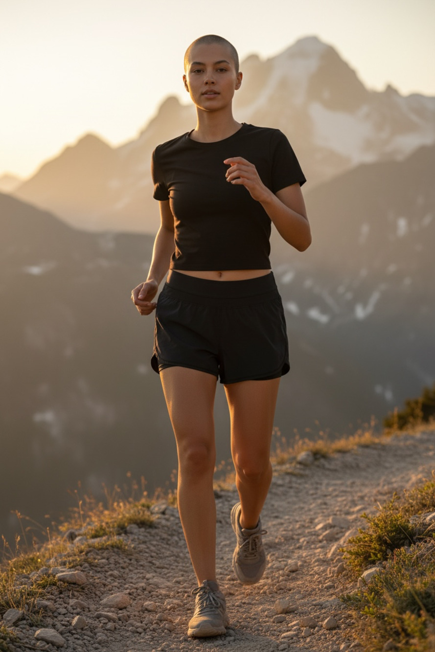 Lululemon Athletica Black Running Speed Shorts with Zip Pocket Size 8
